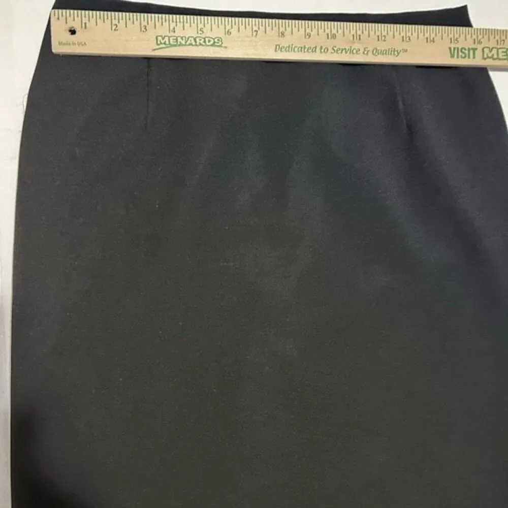 Alia Women’s Size 10 Black Career Office Pencil Skirt Fully Lined Back Zip